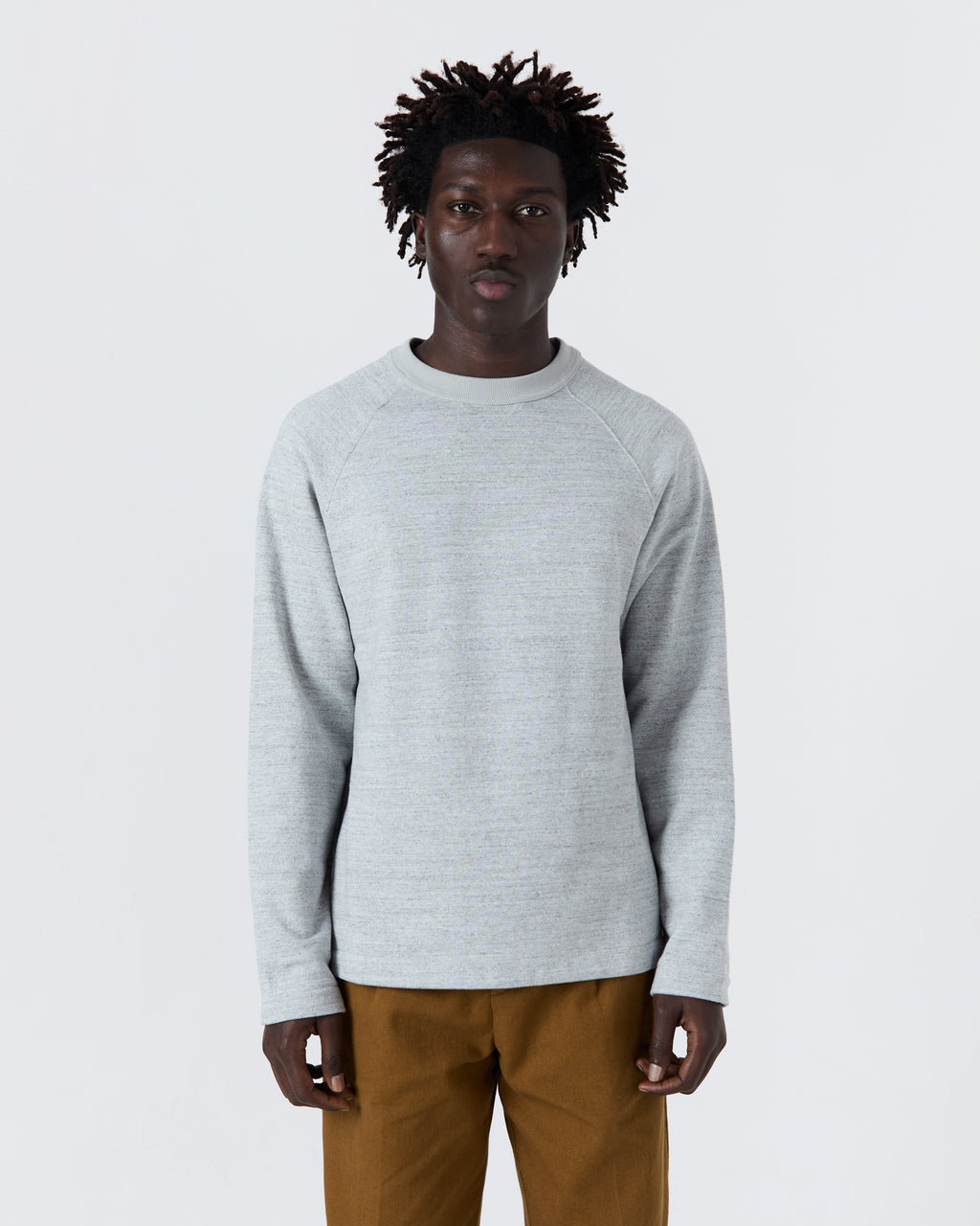 Sweatshirt Lowell – Graumeliert