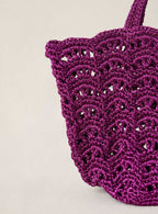 Bolso tote Sweety - Púrpura
