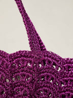 Bolso tote Sweety - Púrpura