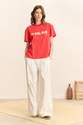 T-Shirt Bel Ete - Rouge