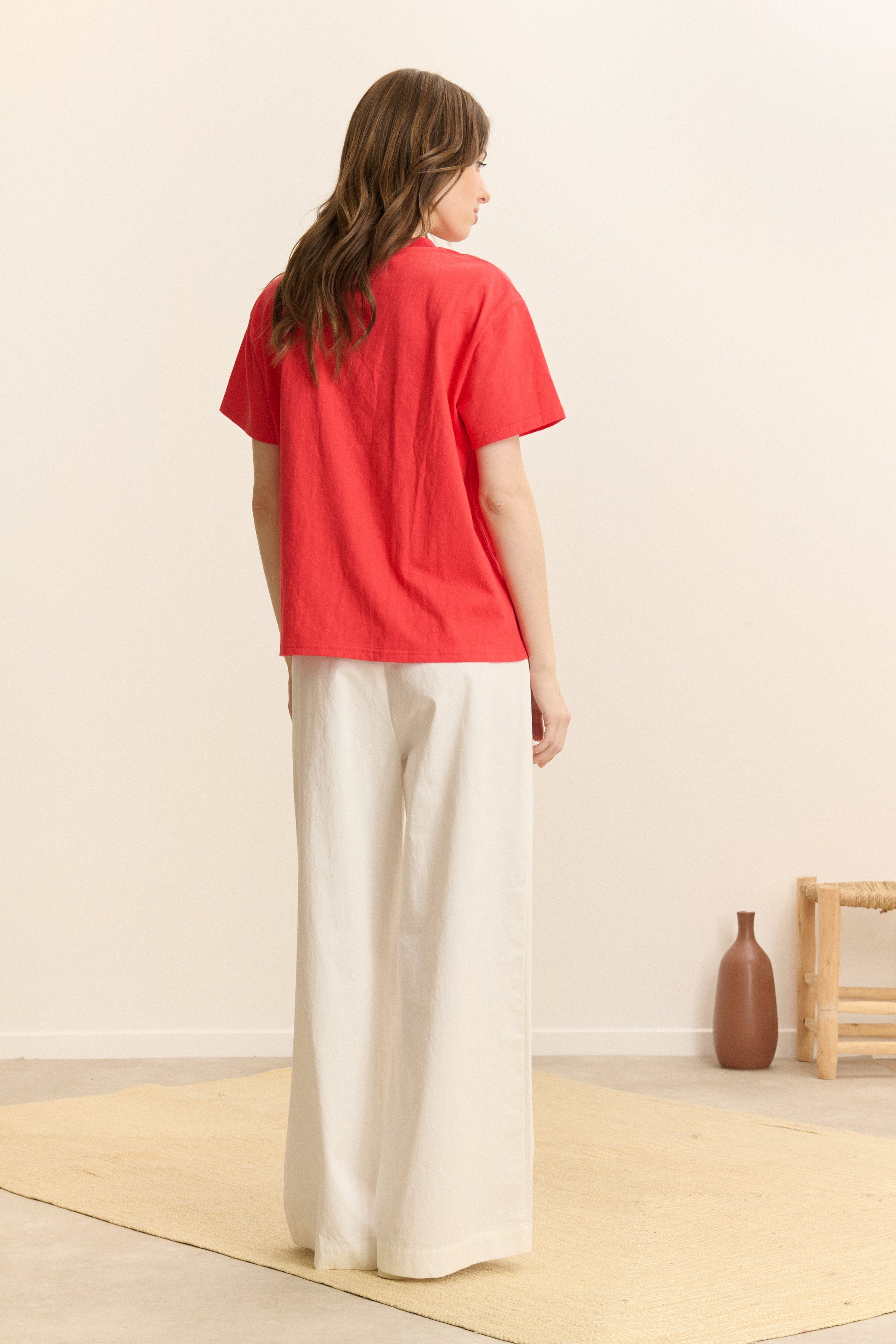 T-Shirt Bel Ete - Rouge