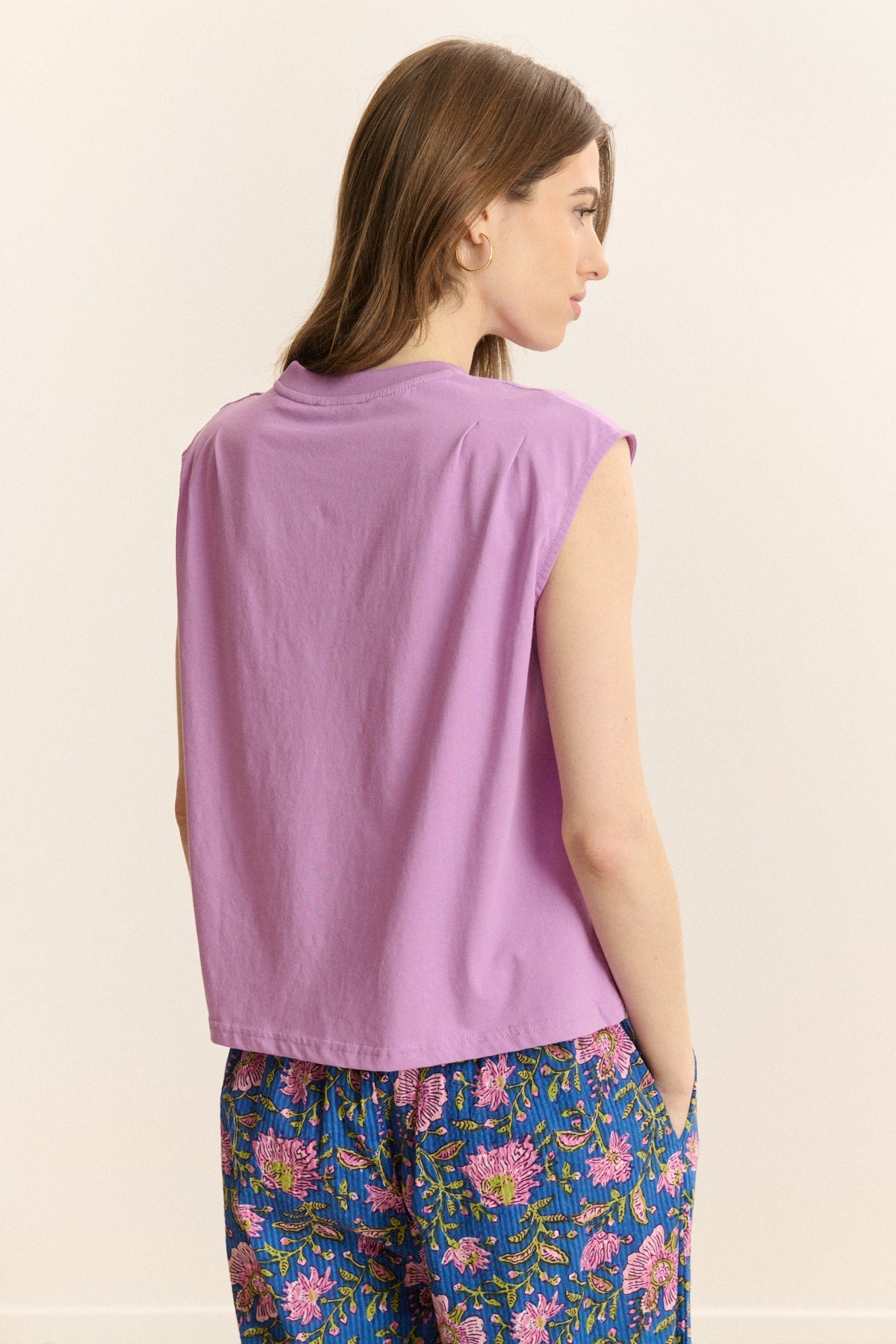 T-Shirt Vivi - Lilas
