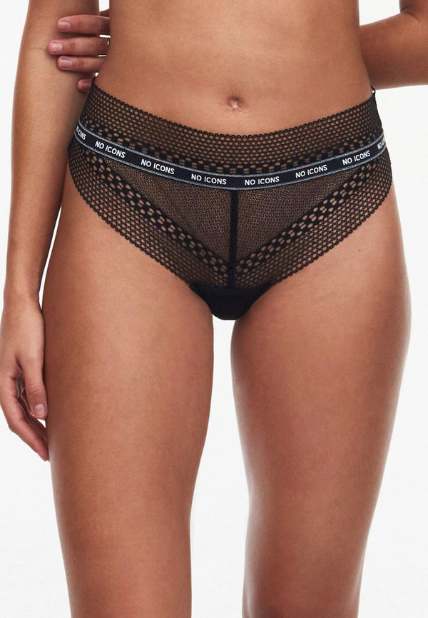 No Icons Thong - Black