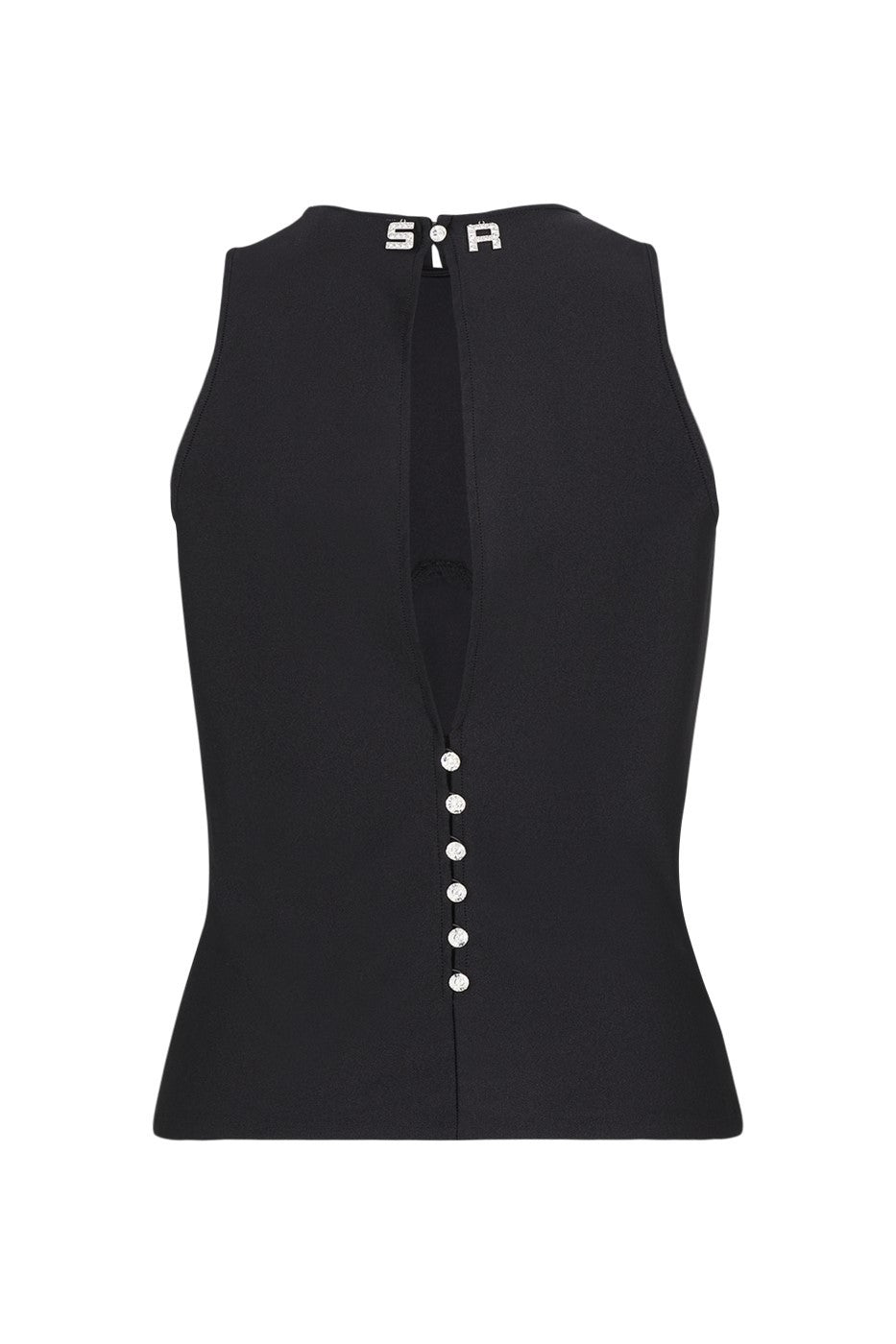 Vest Top - Black - Women