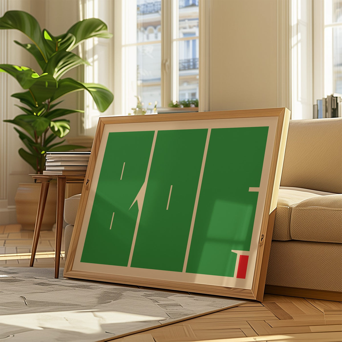 Typography - Affiche Bof - Vert