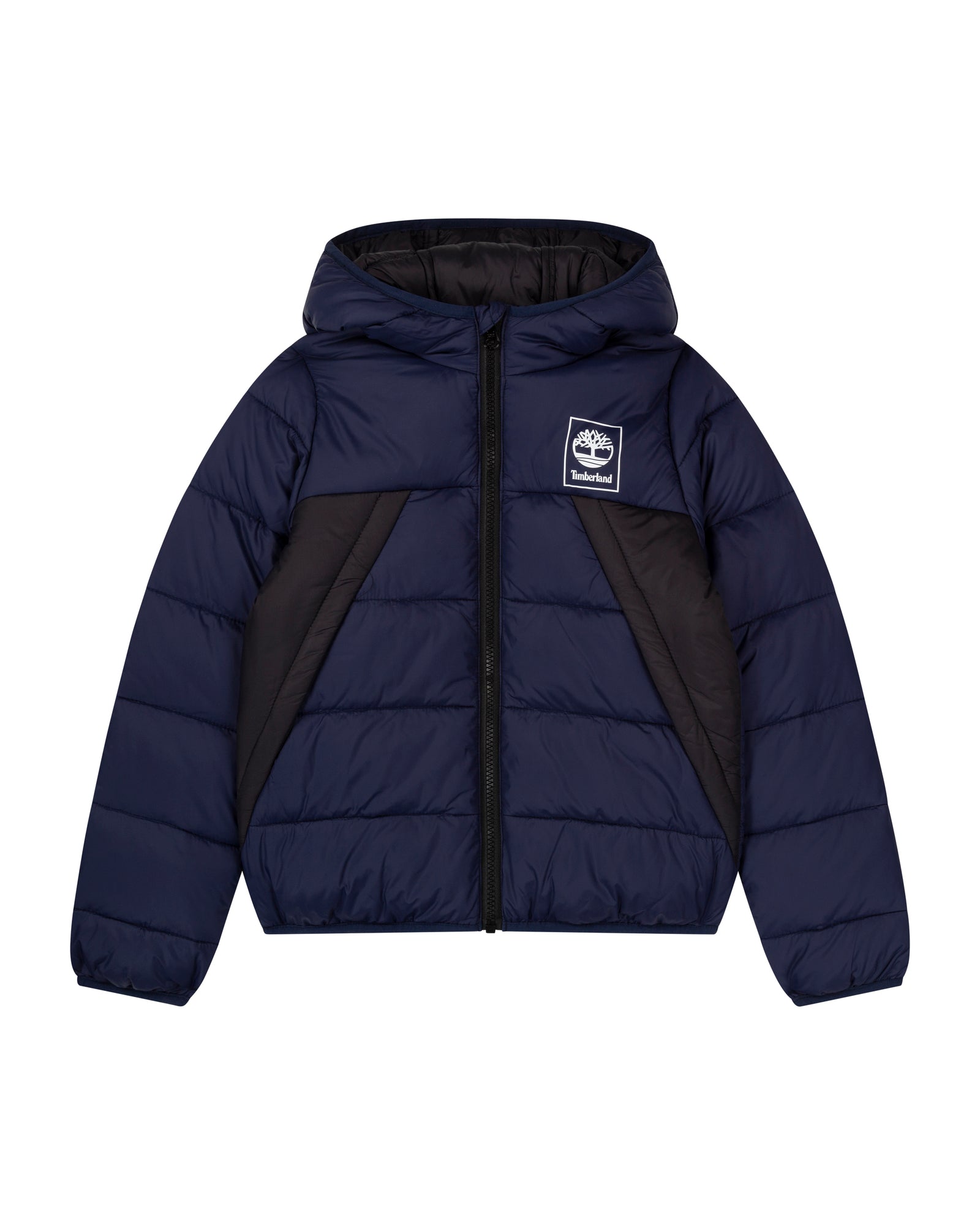 Timberland - Chaqueta de plumas con capucha - Azul Indigo - Niño