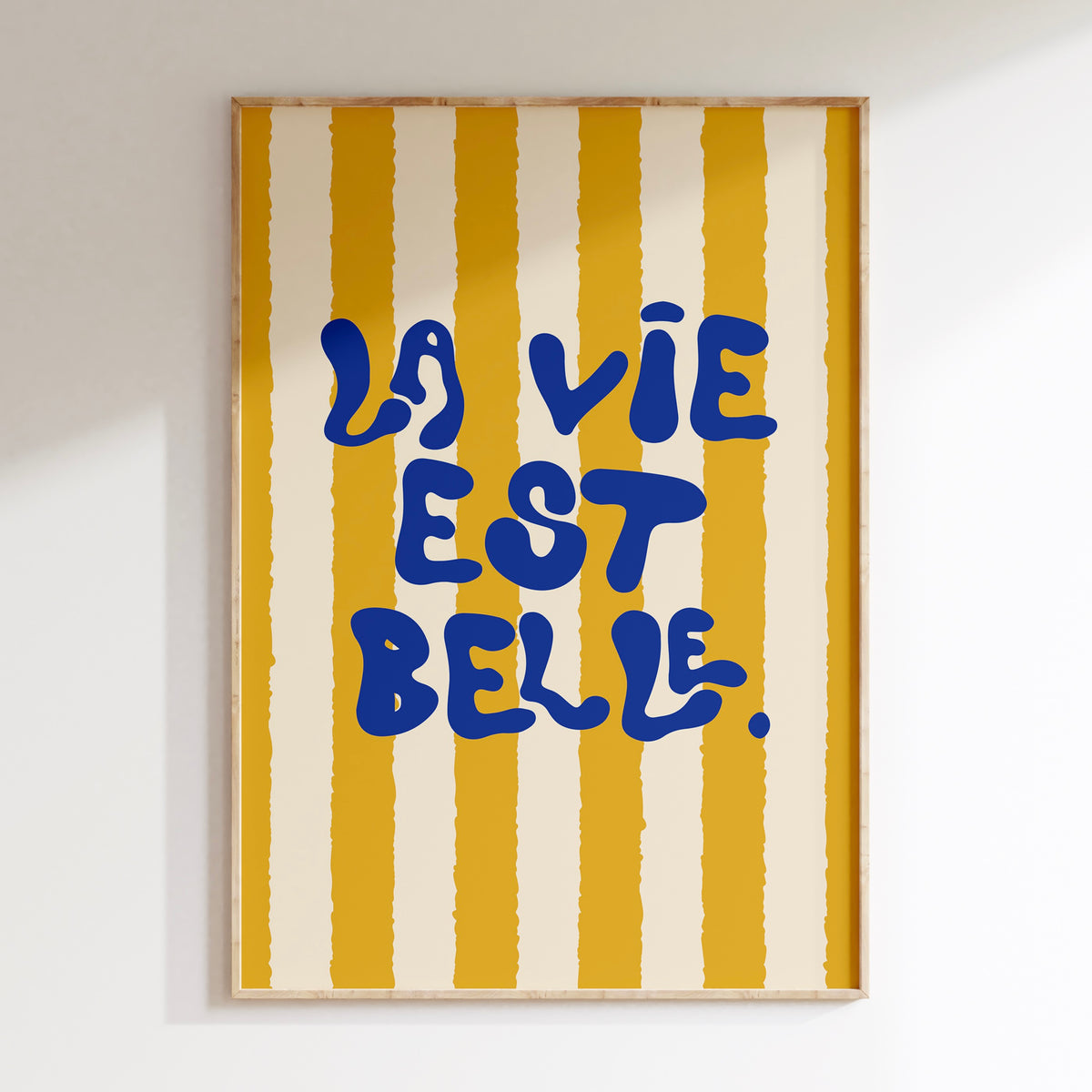 La Vie Est Belle - Jaune