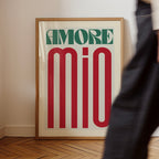 Amore Mio 2 - Gris & Rouge & Vert