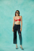 Pantalón Lila - Negro