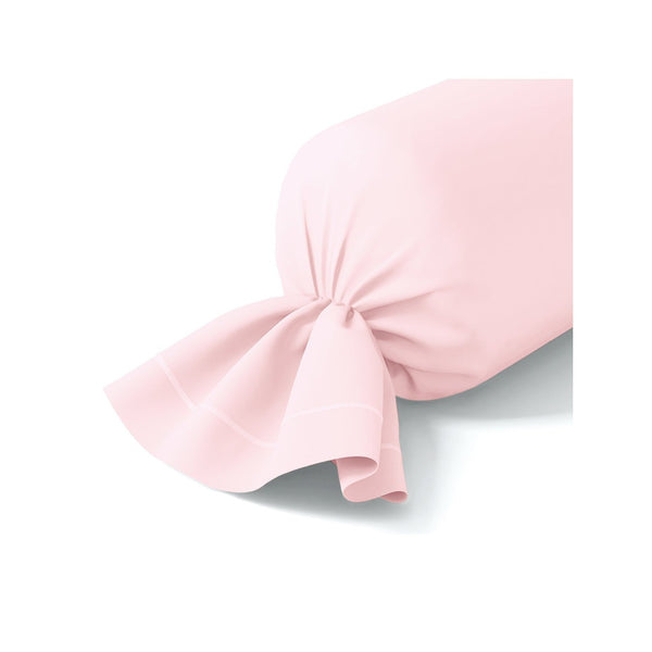 Percale Unie - Taie de Traversin - Rose