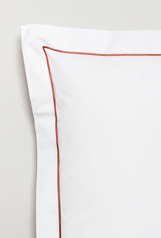 Set de 2 Fundas de Almohada - 100% Percal de Algodón Bourdon - 11 Colores