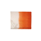 Plaid En Coton Flammé Tandem - Mandarine