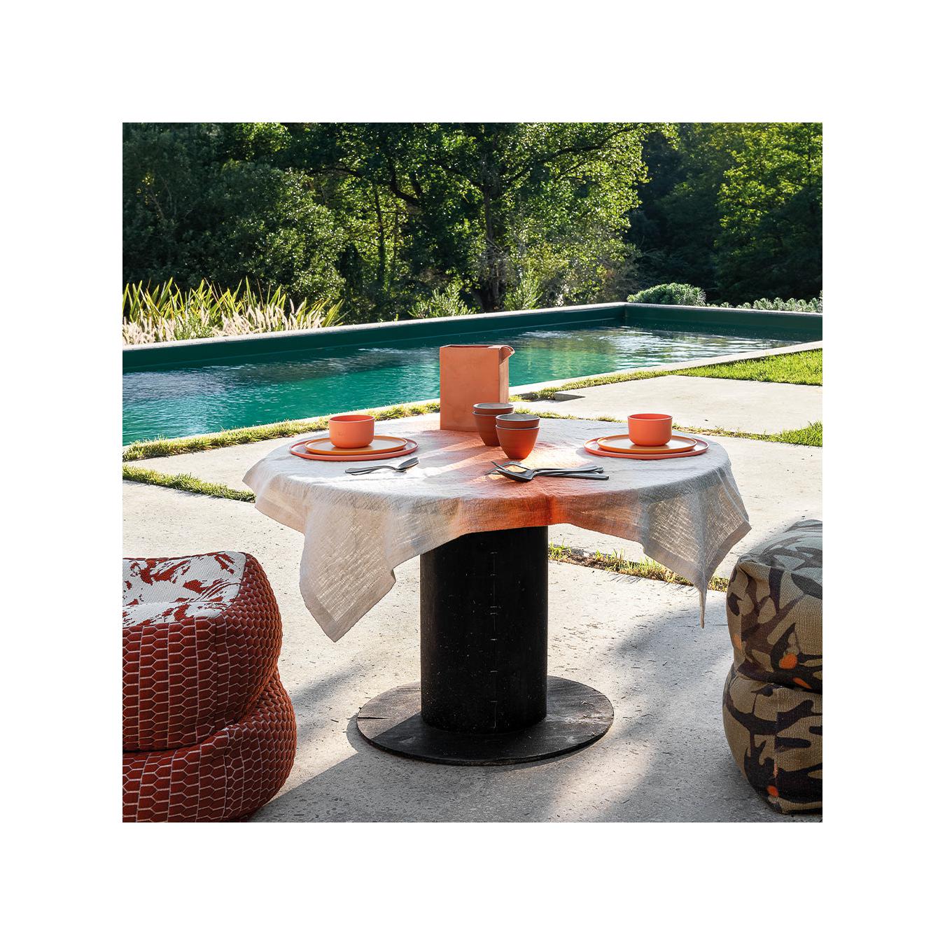 Nappe En Coton - Tandori - Mandarine