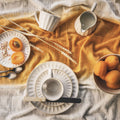 Tandori Cotton Tablecloth - Marigold Colour