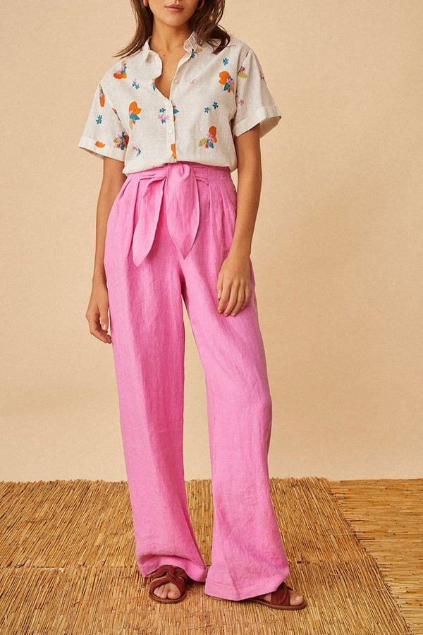 Tangier Pants - Neon Pink