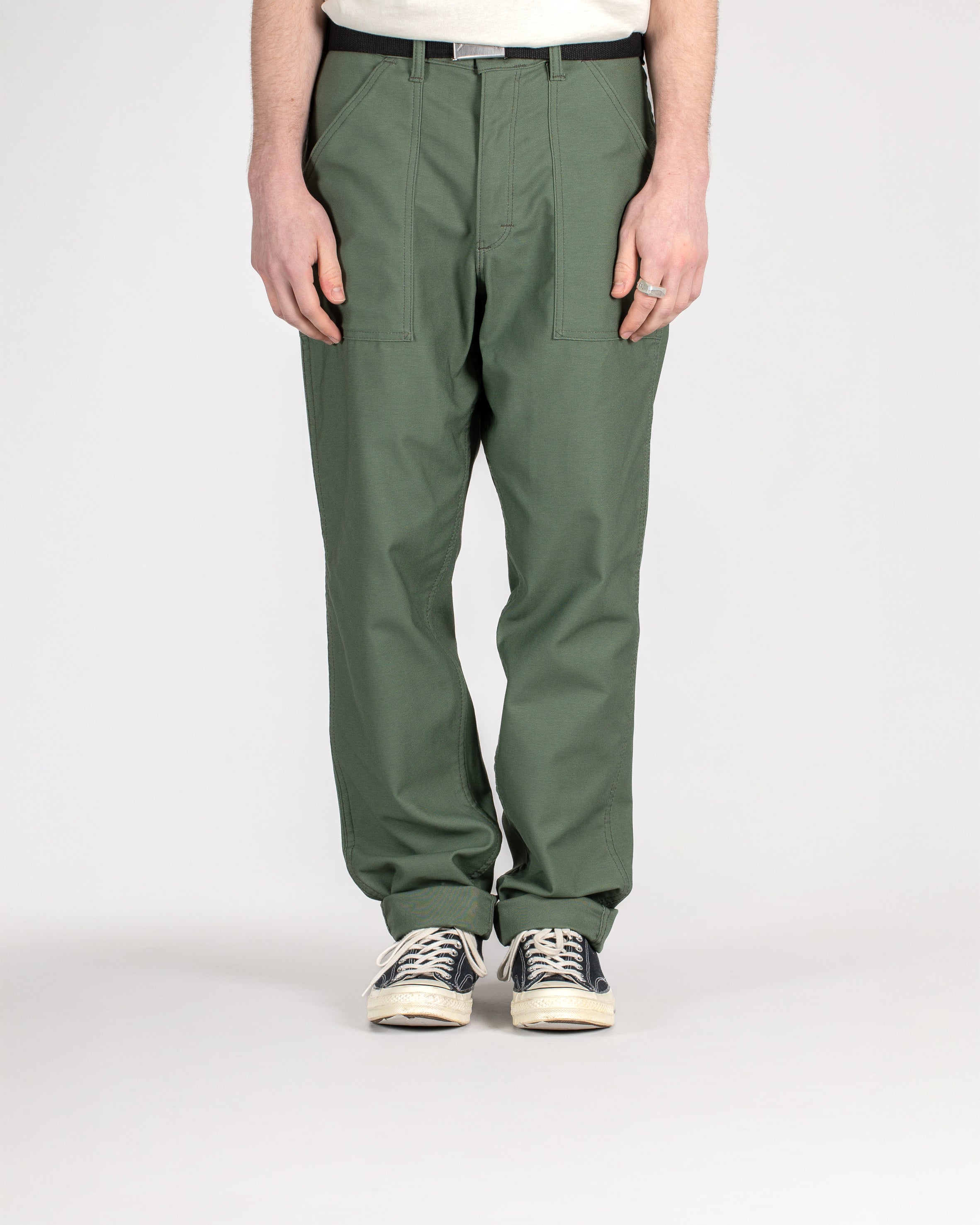 Taper Fatigue - Olive Sateen 8.5oz