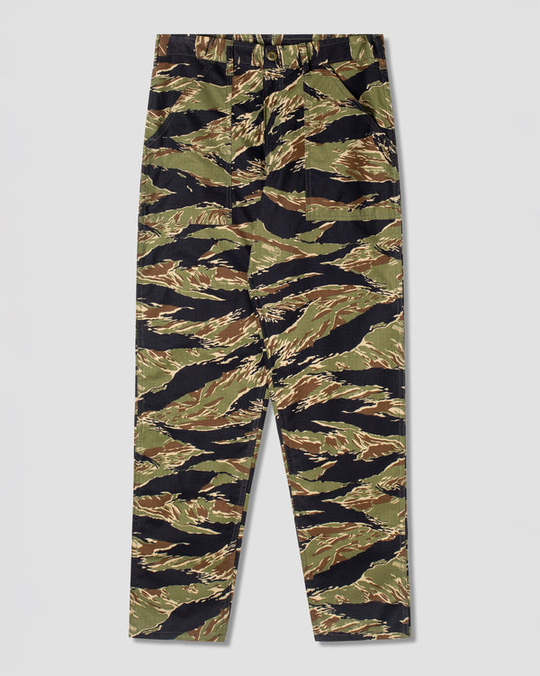Pantalon Taper Fatigue - Green Tigerstripe Ripstop