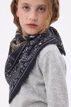 Liten Bandana Tartan – Khakigrön – Barn