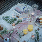 Lot De 4 Serviettes De Table En Coton Tatin - Pink
