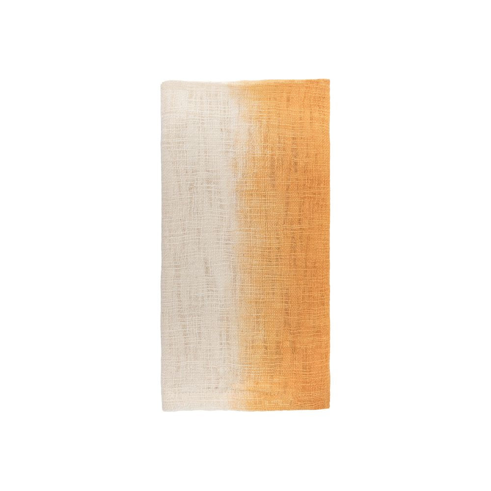 Lot De 4 Serviettes De Table En Coton Tatin - Coloris Marigold