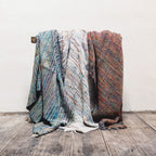 Plaid À Tissage Manuel - Coco - 140X220Cm