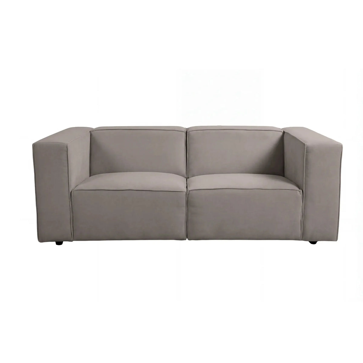 Mini Basil - Glat Stof - Lige Sofa