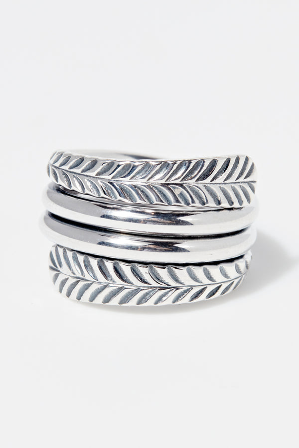 Anillo Popoca de Plata de Ley
