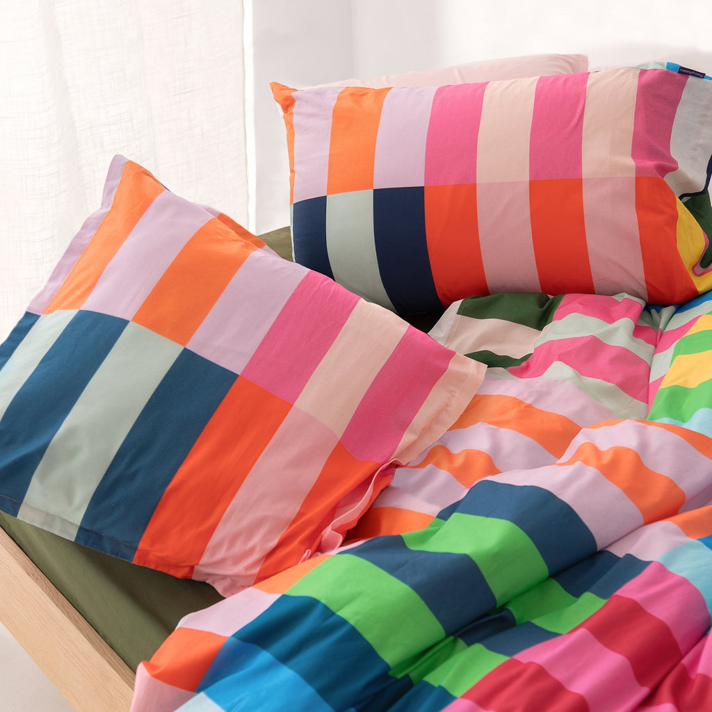 Funda de Almohada Color Pop - Multicolor