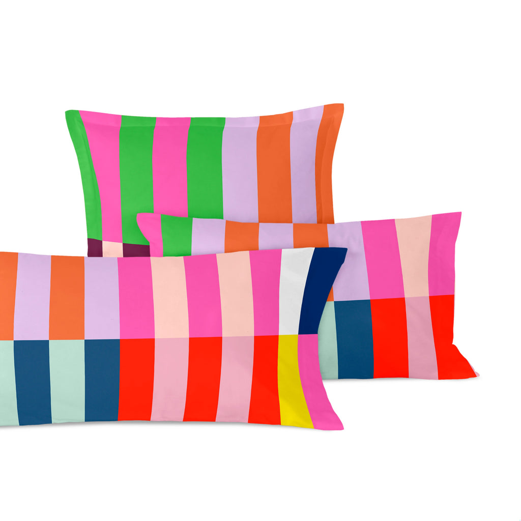 Funda de Almohada Color Pop - Multicolor
