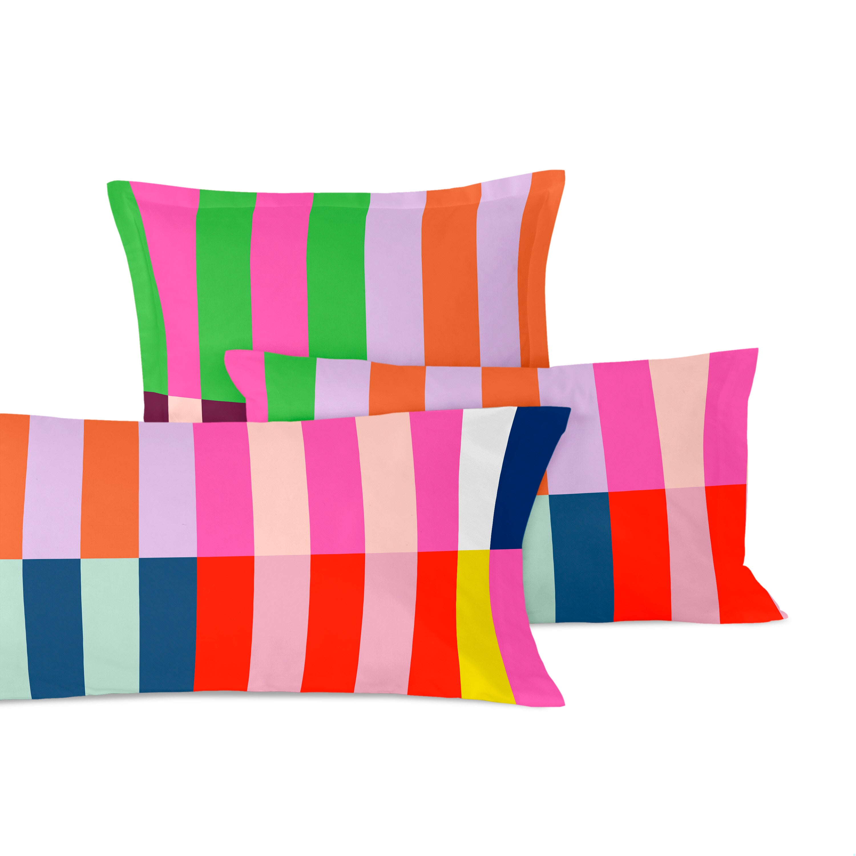 Funda de Almohada Color Pop - Multicolor