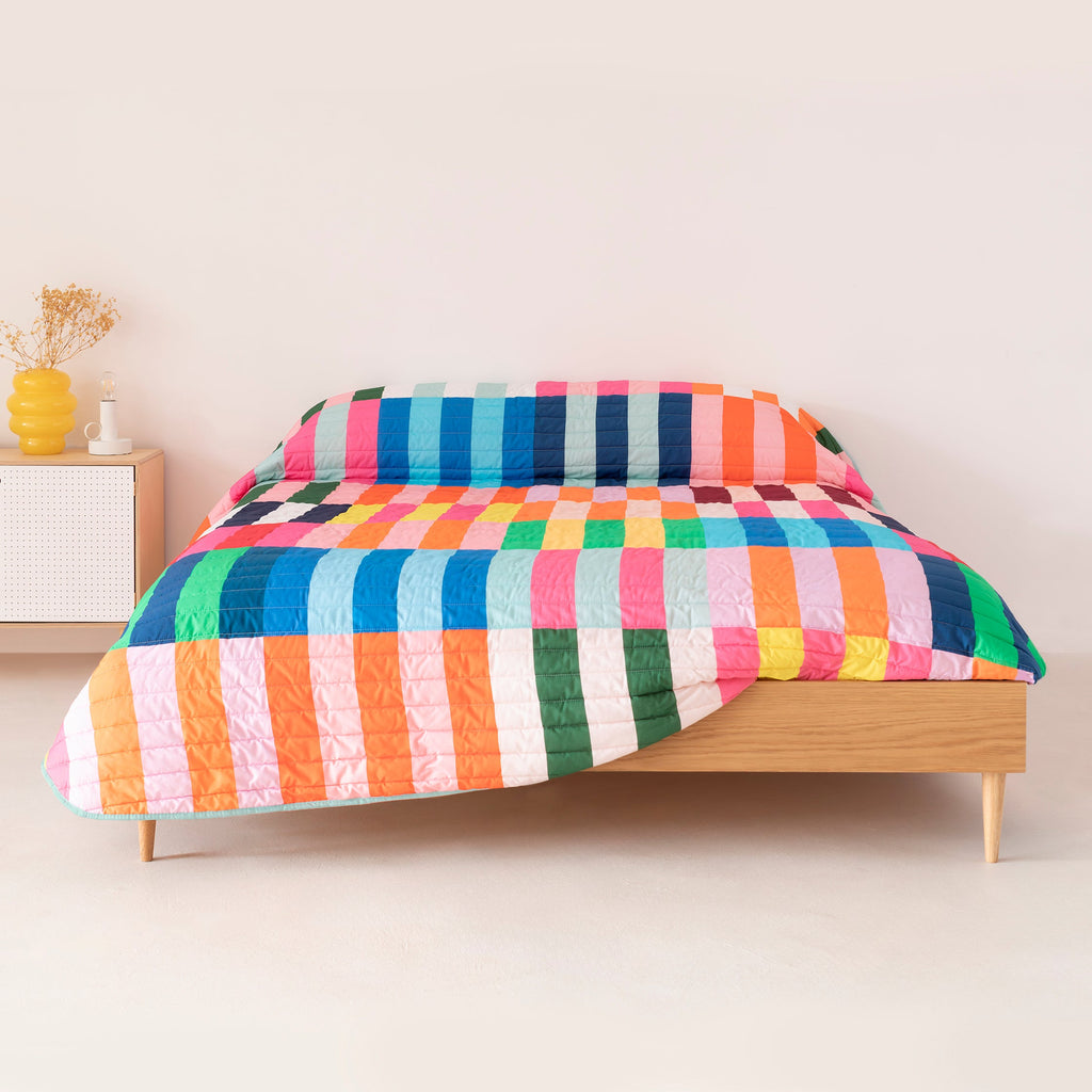 Narzuta na łóżko Color Pop – Wielobarwna