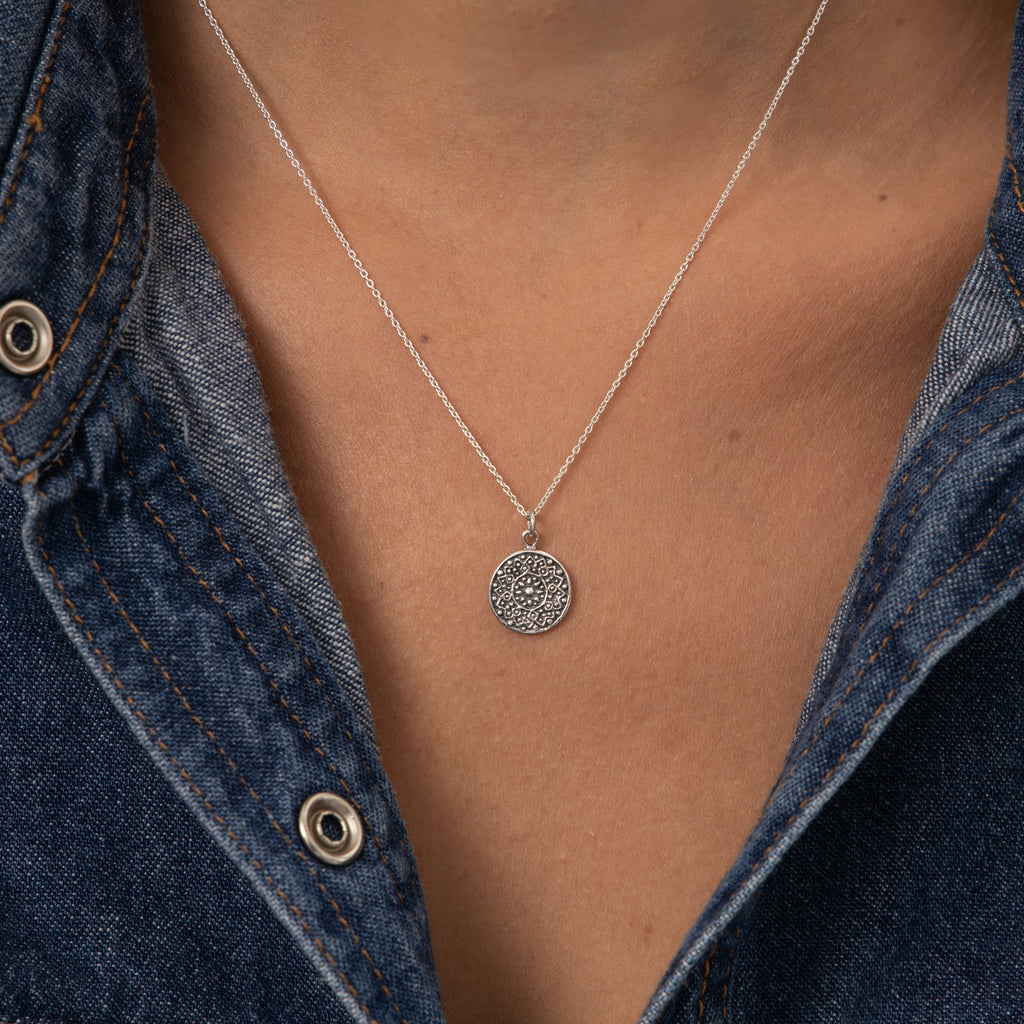Istacu Sterling Silver Necklace
