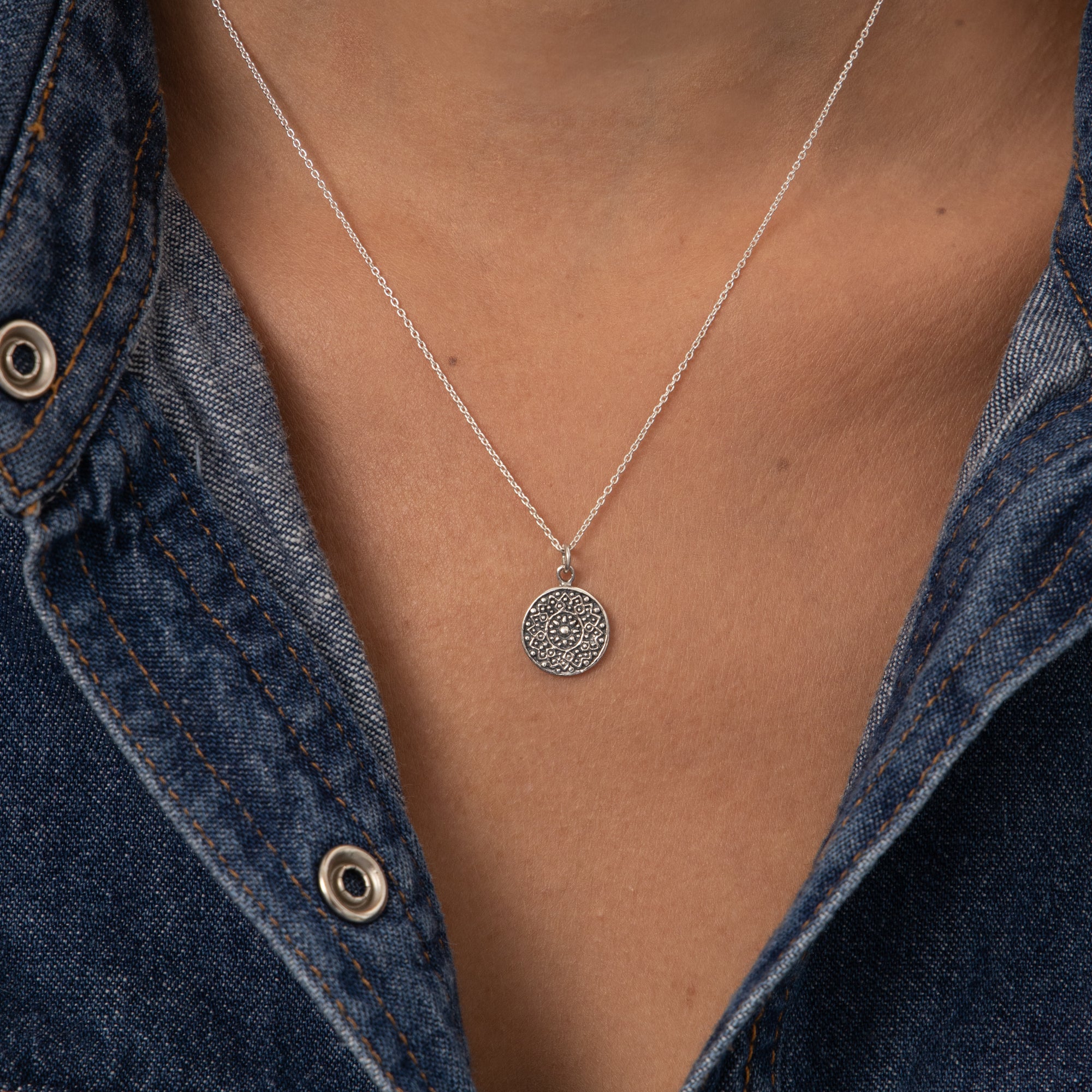 Istacu Sterling Silver Necklace