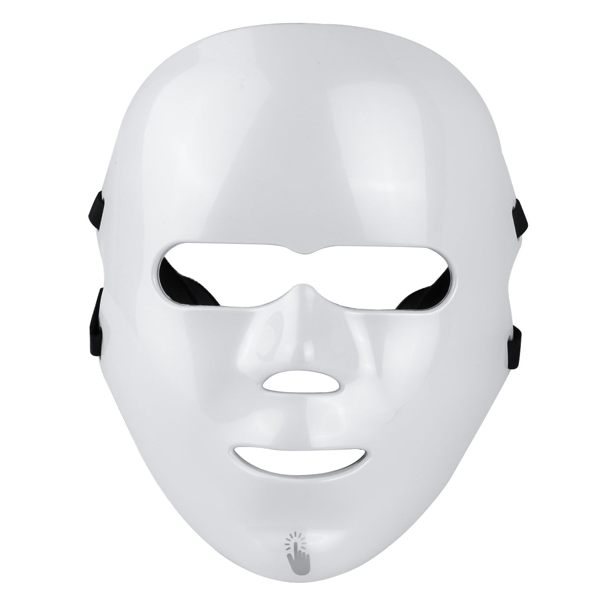 Maschera Led Viso Luminoterapia 7 Colori - Bianco Rigido