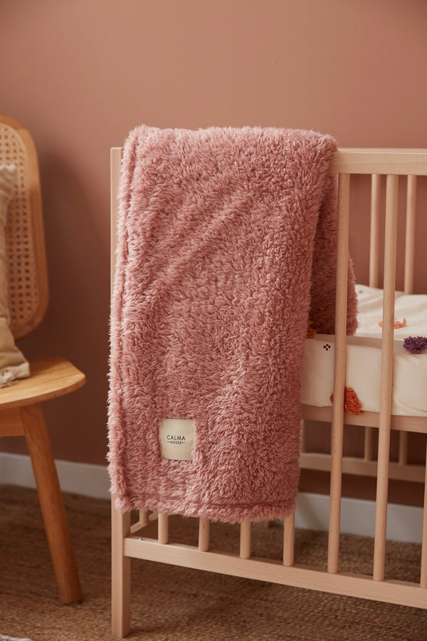 Manta Para Cama De Bebé Tedy - Rosa
