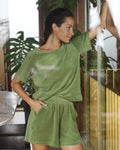 Jess Khaki T-Shirt