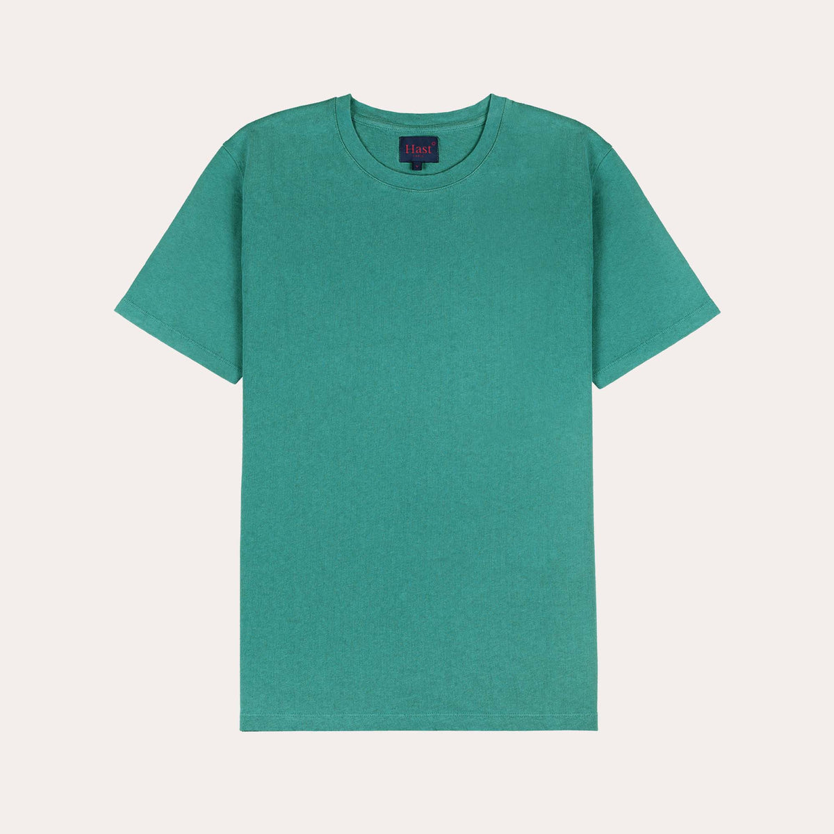 Tee-Shirt En Coton Et Lin Émeraude