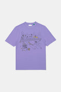 Camiseta Tennis Courts Lila Violeta