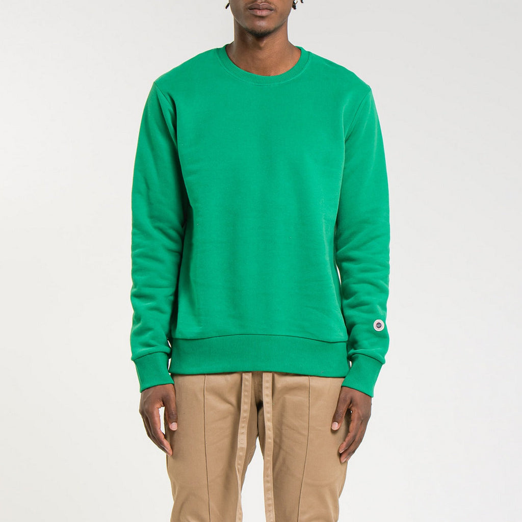 Sudadera Terry Classic Crew - Mint - Mixto