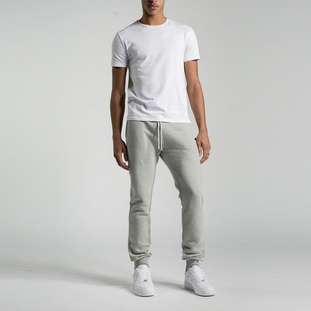Pantalón Terry Slim - Grey Marl - Unisex
