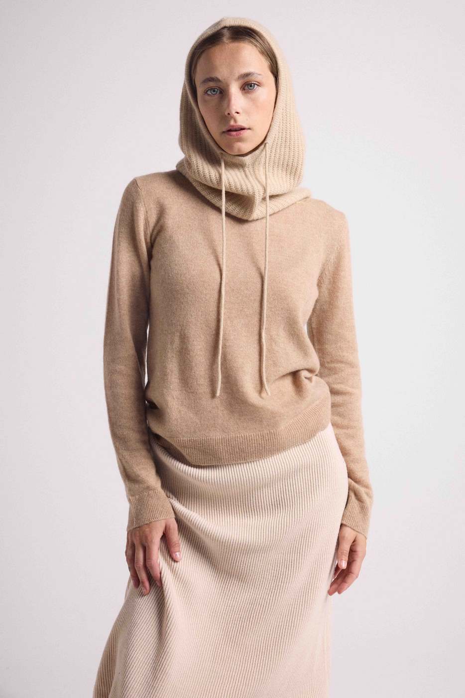 Pasamontañas Unisex Tessa - Beige Crema