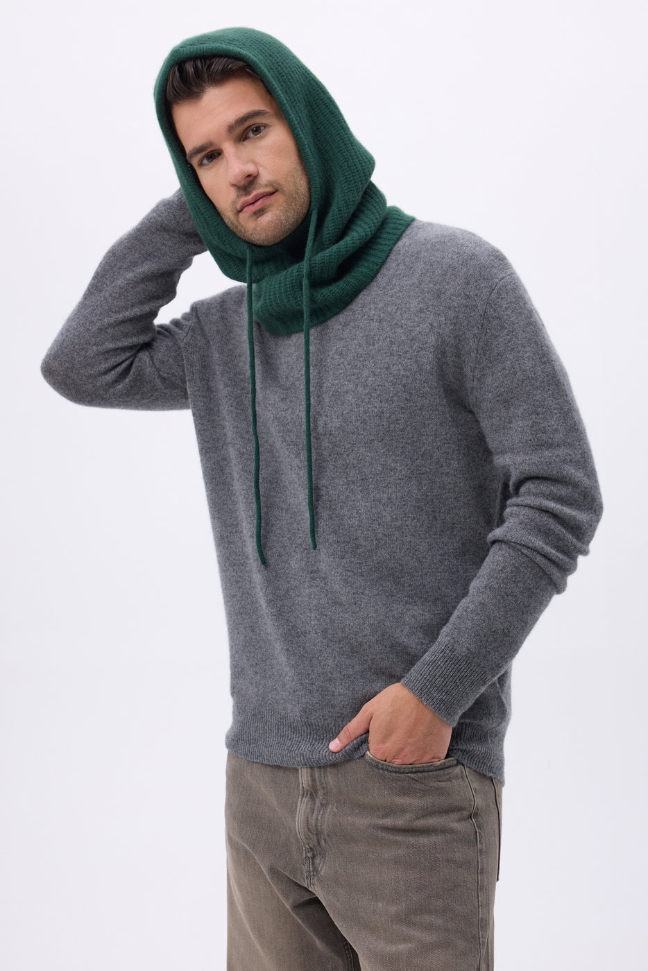 Unisex Tessa Balaclava - Bottle Green - Unisex