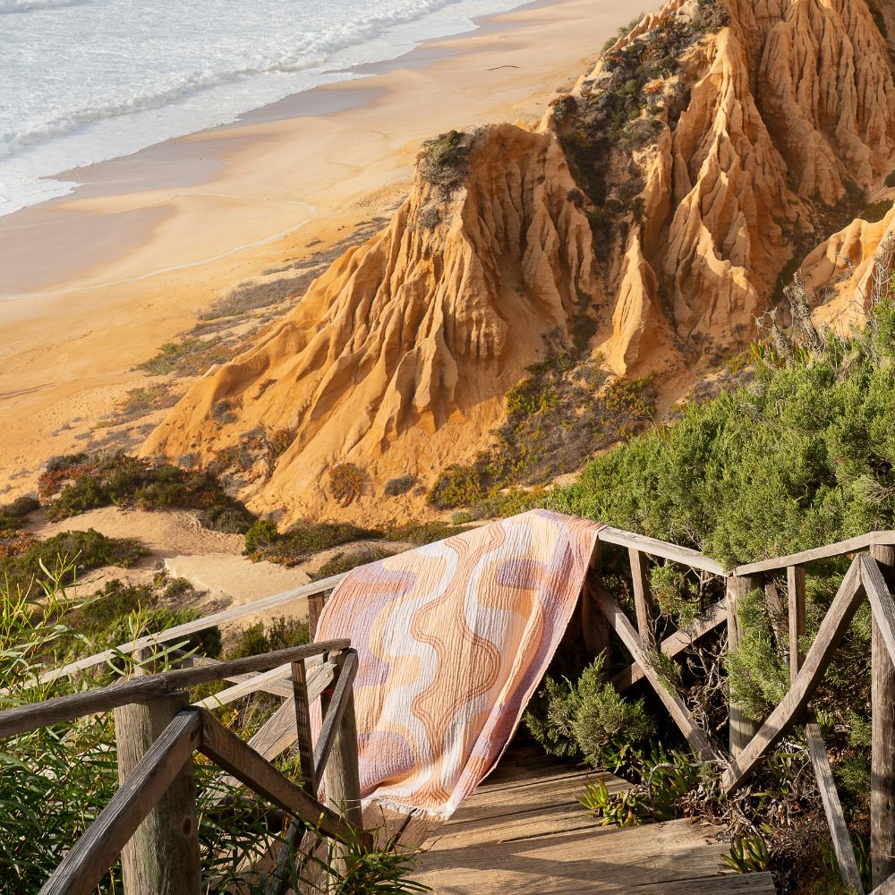 Recycled Cotton Fouta - Yellow