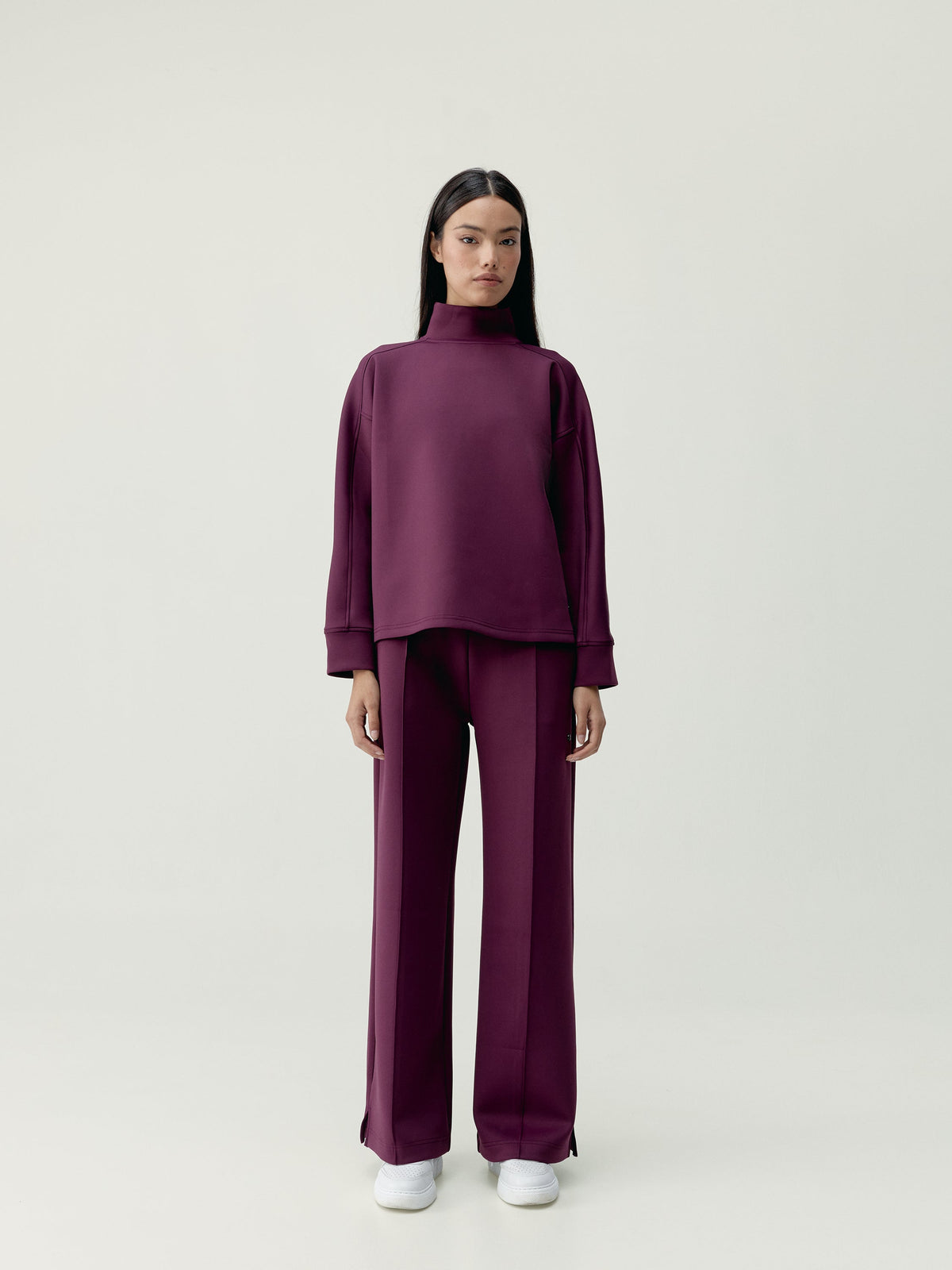 Sweater Thashi - Beetroot - Dames