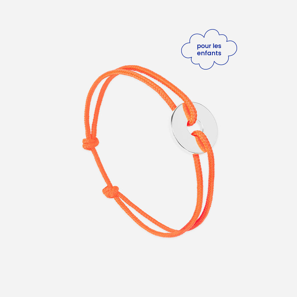 Bracelet Thaïs - Orange Fluo
