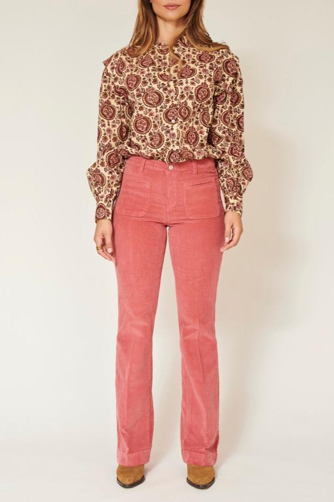 Pantalon The Carolina Corduroy - Kaki