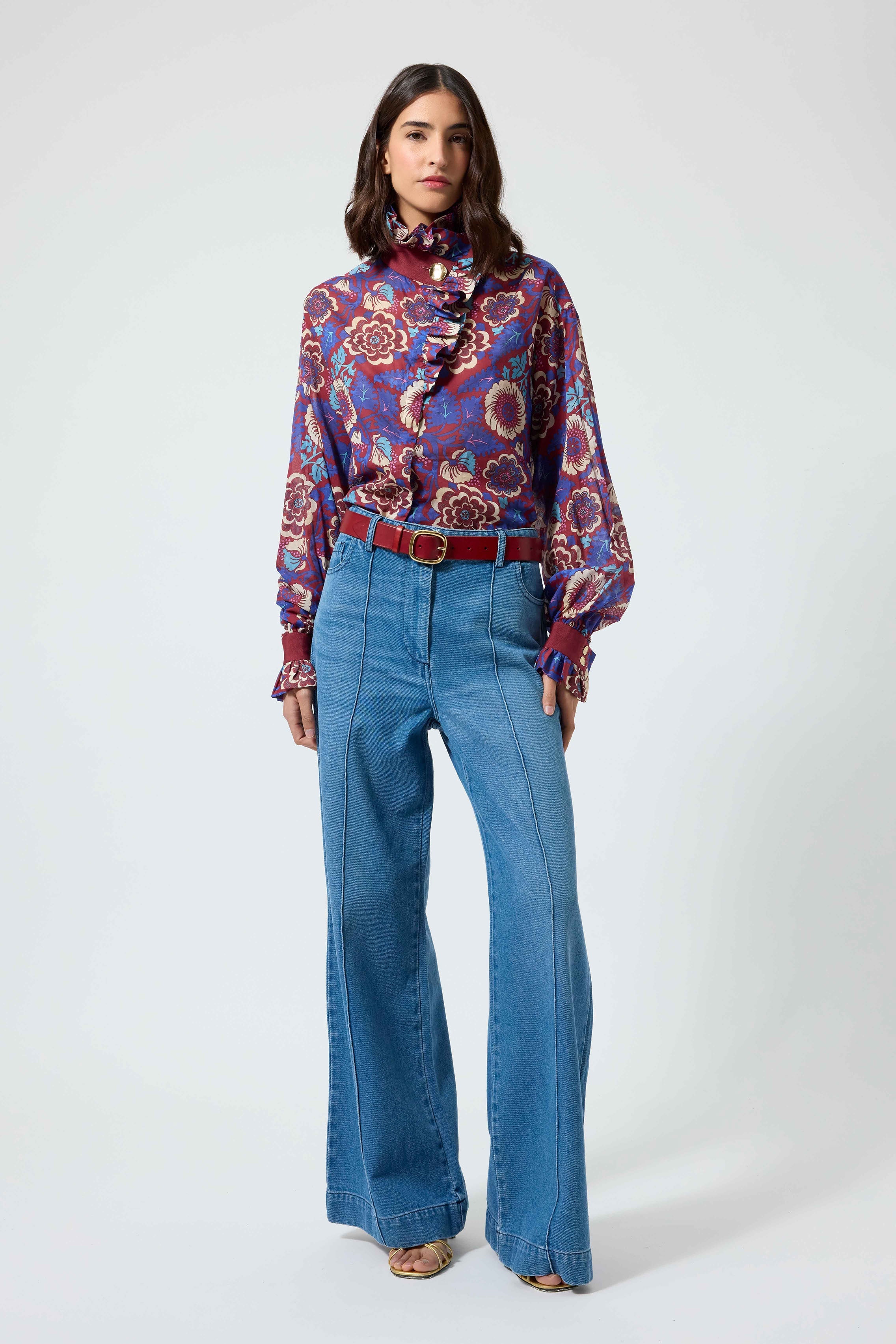 Ezra Lila Shirt