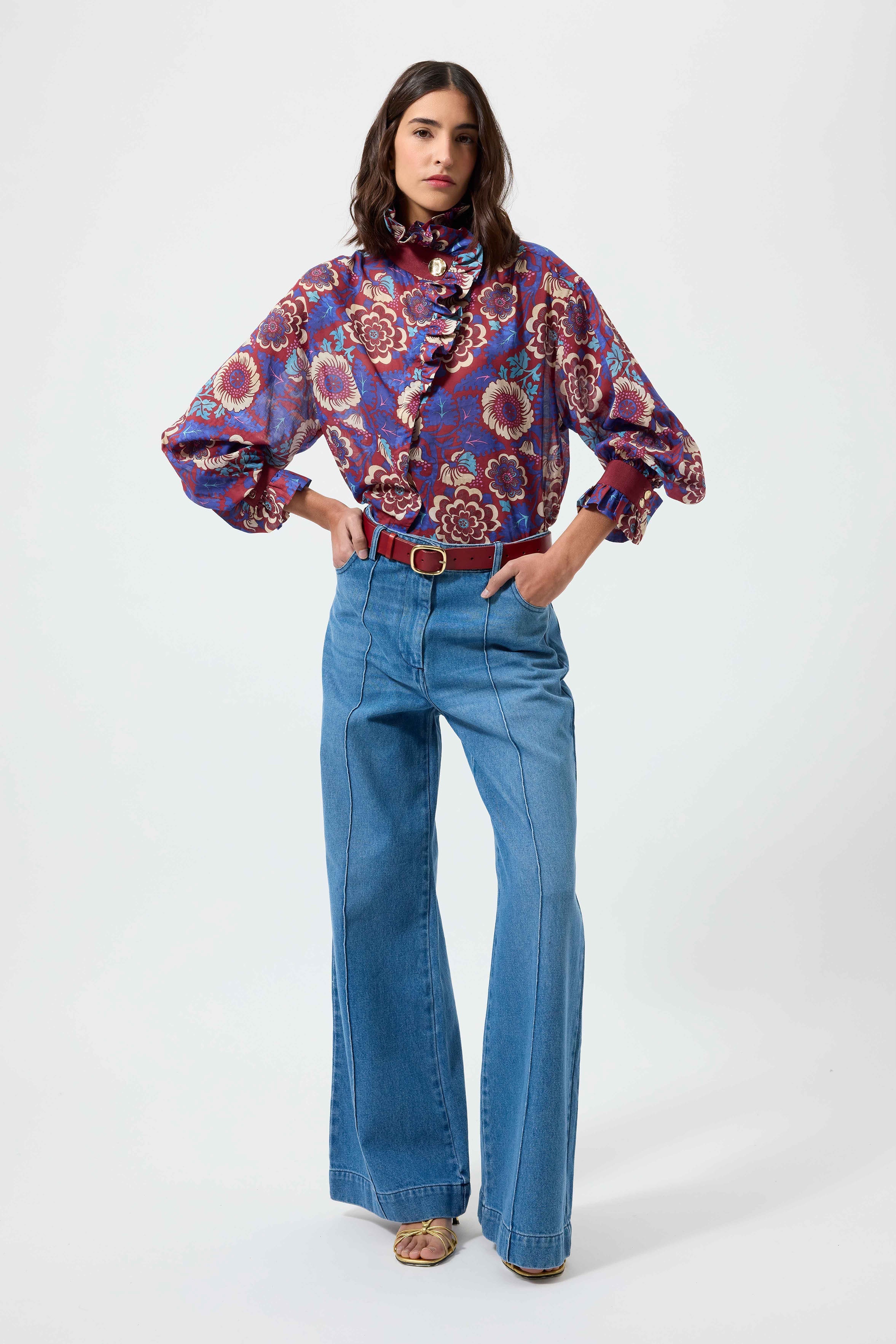 Ezra Lila Shirt