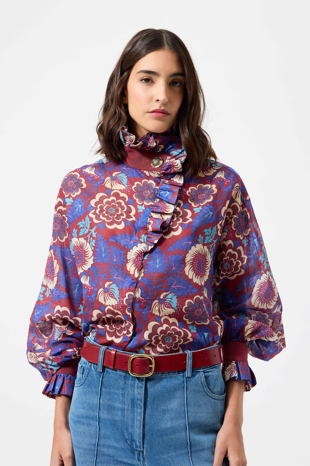 Ezra Lila Shirt