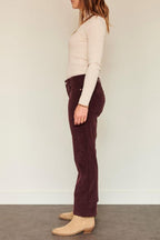 Pantalon The Linda Soft Corduroy - Purple